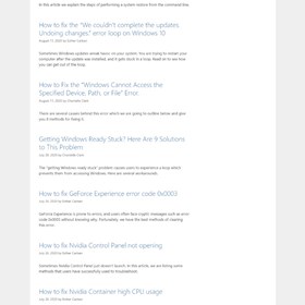 Computer troubleshooting: Computer troubleshooting